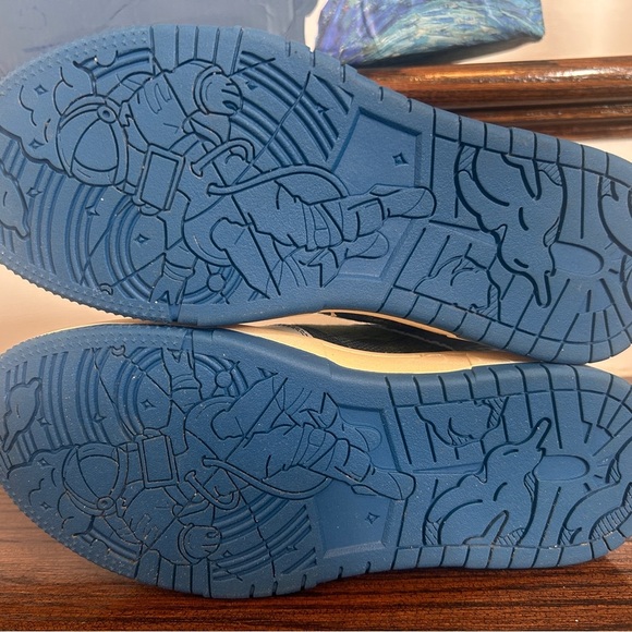 GalArtsy Unisex The Starry Night Vincent Van Gogh Art Inspired Sneakers EU Sz.38 - Picture 15 of 16